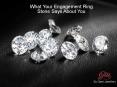 What your engagement ring stone says about you