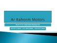 Ar Raheem Motors Rent a car islamabad Rawalpindi with driver PowerPoint PPT Presentation