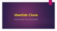 ubereats clone app development PowerPoint PPT Presentation