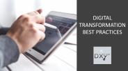 DIGITAL TRANSFORMATION BEST PRACTICES