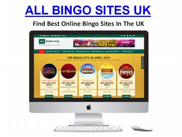 Find Best Online Bingo Sites In The UK