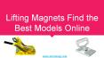 Lifting Magnets Find the Best Models Online PowerPoint PPT Presentation