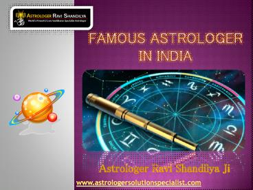 Famous Astrologer in India – (+91)-9872289816 – Astrologer Ravi Shandilya (1)