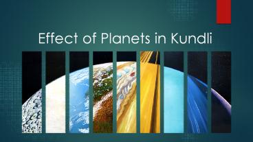 do planets affect human behavior