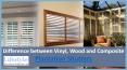 Difference between Vinyl, Wood and Composite Plantation Shutters PowerPoint PPT Presentation