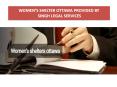 Women’s Shelter Ottawa Provided by Singh Legal Services PowerPoint PPT Presentation