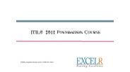 ITIL Foundation Certification Training In Hyderabad