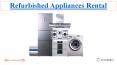 Refurbished Appliances Rental PowerPoint PPT Presentation