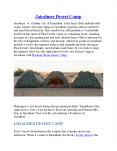 Jaisalmer Desert Camp | Desert Safari | Camp | In Jaisalmer PowerPoint PPT Presentation