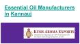 Organic Essential Oil Manufacturer in Kannauj | India PowerPoint PPT Presentation