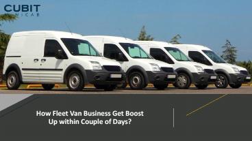 How Fleet Van Insurance Mechanized for Fleet Business