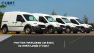 How Fleet Van Insurance Mechanized for Fleet Business