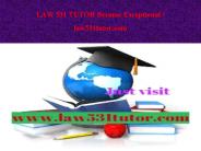 LAW 531 TUTOR Become Exceptional / law531tutor.com