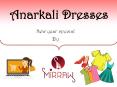 Anarkali suits PowerPoint PPT Presentation