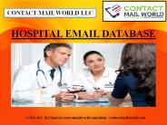 HOSPITAL EMAIL DATABASE