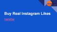 Buy real Instagram likes at cheap price