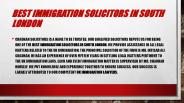 Best Immigration solicitors In south London