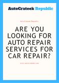 Are You Looking for Auto Repair Services For Car Repair? PowerPoint PPT Presentation