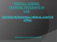 CPMA Medical Coding in UAE PowerPoint PPT Presentation