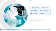 Oil-based Paints Market Research Report 2019-2025