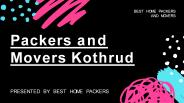 Packers and Movers Kothrud