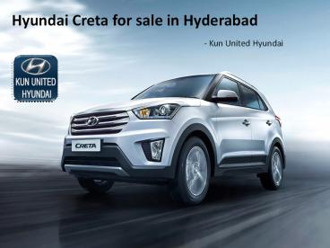 Hyundai Creta for sale in Hyderabad | Kun United Hyundai