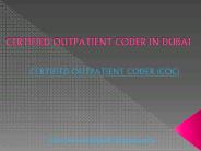 COC medical coding classes in Dubai