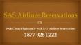 Book Cheap Flights only with SAS Airlines Reservations