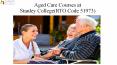 Aged Care Courses at Stanley College (2) PowerPoint PPT Presentation