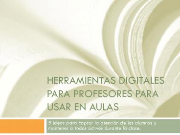 Herramientas digitales para profesores para usar en aulas