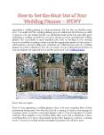 How to Get the Most Out of Your Wedding Planner? - WCWV PowerPoint PPT Presentation