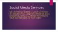 social media marketing company in panchkula PowerPoint PPT Presentation