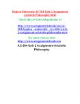 AC 504 Unit 2 Assignment Aristotle Philosophy NEW PowerPoint PPT Presentation