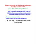 AC 504 Unit 4 Assignment Final Paper Outline NEW PowerPoint PPT Presentation