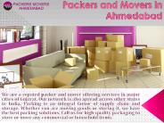 Packers and Movers in Ahmedabad