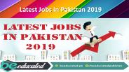 Latest Jobs in Pakistan 2019