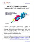 4 Ways a Salesforce Customer Portal in WordPress Winning a Fusion PowerPoint PPT Presentation