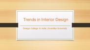 Latest Interior Design Trends - Avantika University