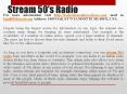 stream 50's radio PowerPoint PPT Presentation