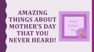Memorable Mother's Day Gifts - KindNotes