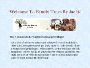 Professional Genealogist