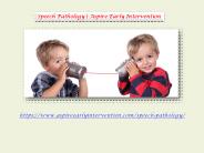 Speech Pathology | Aspire Early Intervention