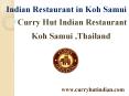 Indian Restaurant in koh samui |  indian restaurant in chaweng beach PowerPoint PPT Presentation