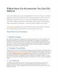 5 Must Have Car Accessories You Can’t Do Without PowerPoint PPT Presentation