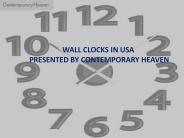 New collection of wall clocks in USA