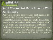 Easy Way to Connect Bank Account to QuickBooks Desktop