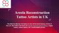 Areola Reconstruction Tattoo Services In UK PowerPoint PPT Presentation