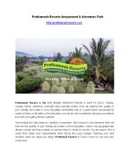 Prathamesh Resorts Amusement & Adventure Park