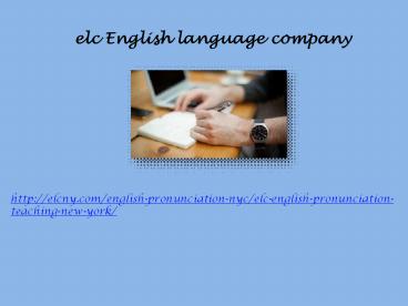elc english language corporation