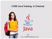 Core Java Training in Training